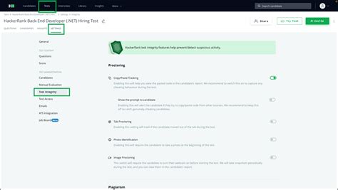 We also ask general questions about software development, as well as let a candidate draw a design, talk about OO, design patterns, idioms, tdd, etc. . Hackerrank cheating detection reddit